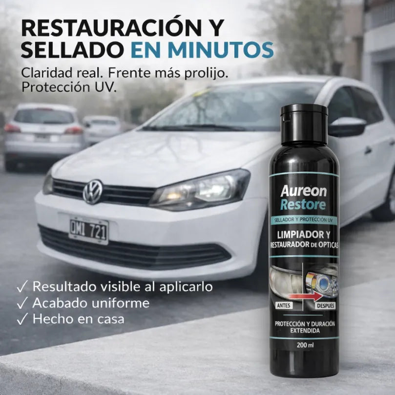 Aureon Restore 200ml | Restaurador y Sellador UV para Ópticas